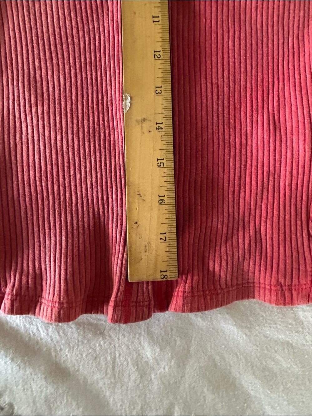 Shein Ribbed Button-Front Tee - Picture 6 of 7